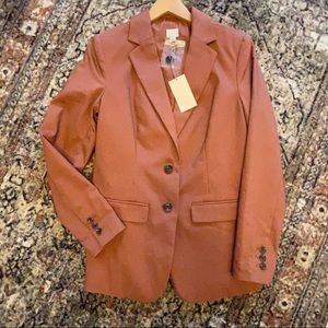 NWT A New Day Dark Mauve/Dusty Rose Blazer size 8
